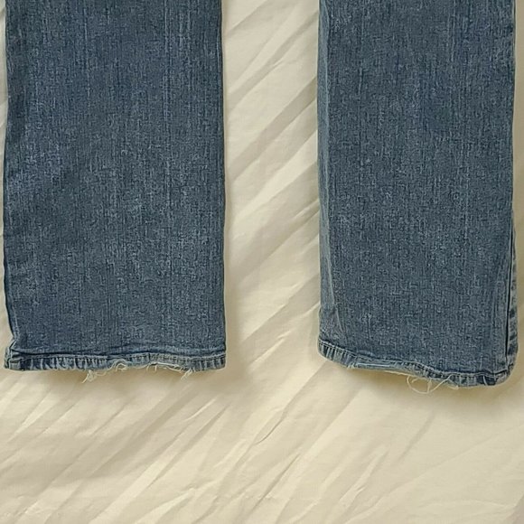 Silver Jeans Stretch DV8 Womens 27/32 Mid Rise Boot Cut Light Wash Denim Jeans - Picture 8 of 12